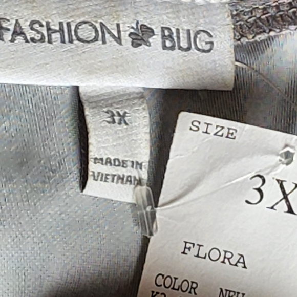 Fashion Bug Plus size ombre tank top 3x - Picture 3 of 5